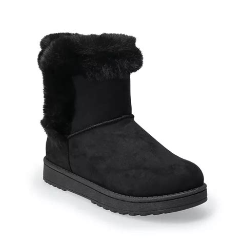 SO® Paulina Women's Faux-Fur Winter Boots