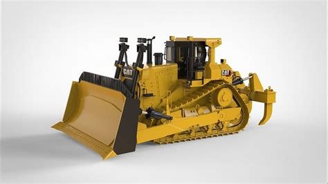 3D model CAT D9 Bulldozer VR / AR / low-poly | CGTrader