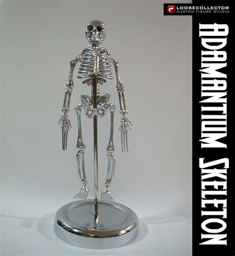 Loosecollector Custom Figures Archive: Wolverine's Adamantium Skeleton