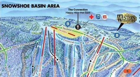 Snowshoe WV Map | Guide to the various trail systems at Snowshoe Mountain