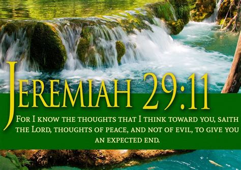 Jeremiah 29:11 KJV #11 Bible Verse Canvas Wall Art – Christian Walls