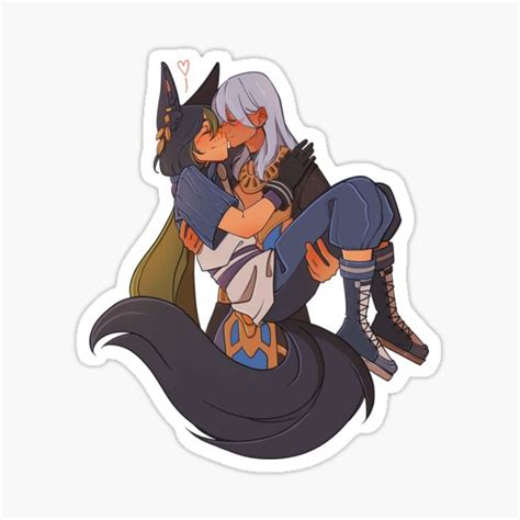 "Genshin Impact Cynonari" Sticker for Sale by RokotDesign | Redbubble