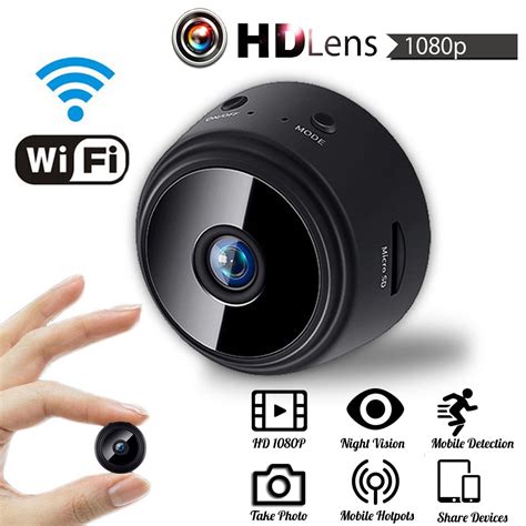 1080P HD Mini IP WIFI Camera Camcorder Wireless Car Home DVR Security ...