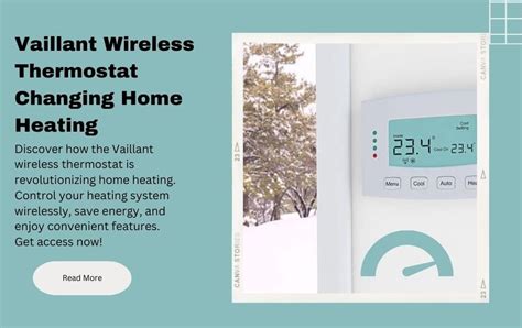 Vaillant Wireless Thermostat Home Heating