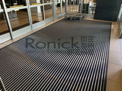 Pedimat M2- Aluminum Entrance Floor Matting System- Walk-Off Mat- Hotel Lobby Entrance- Ronick ...