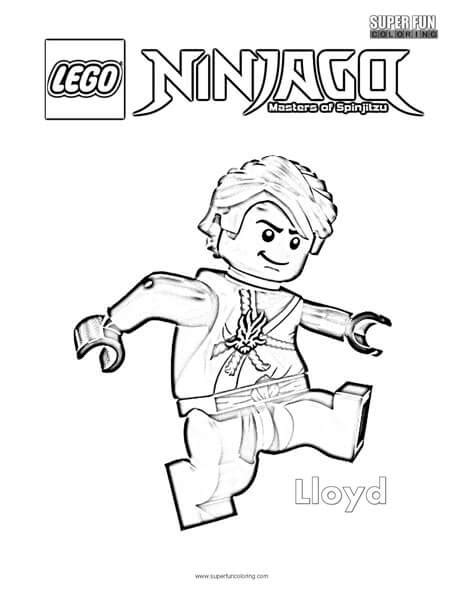 Lego Ninjago Coloring Pages - Super Fun Coloring