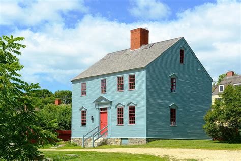 New England Historic Sites-Strawberry Bank Lights Greek Revival Home ...