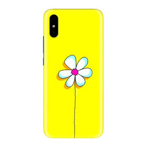 Single Flower Redmi 9A Back Cover & Case At 99 Only - Spkases
