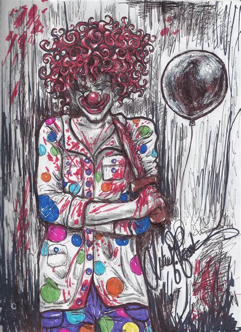 Creepy Clown by PirateBabe on DeviantArt