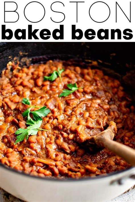 Boston Baked Beans - The Forked Spoon