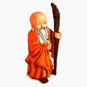 Buddhist monk medal bas relief 3D Model $1 - .stl .obj .max - Free3D