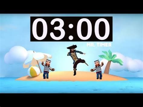 3 Minute Timer with Music for Kids, Classroom! 3 Minute Countdown with ...