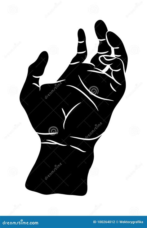 Hand Palm Vector Symbol Icon Design. Beautiful Illustration Isolated on ...