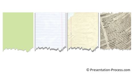 Notebook Paper Powerpoint Template | PDF Template