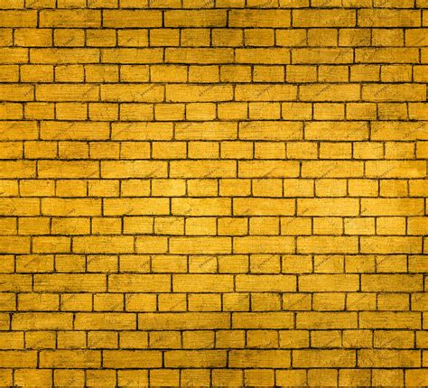 Gold Brick Wall Seamless Background — drypdesigns