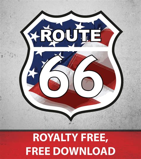 Route 66 Logo Vector at GetDrawings | Free download