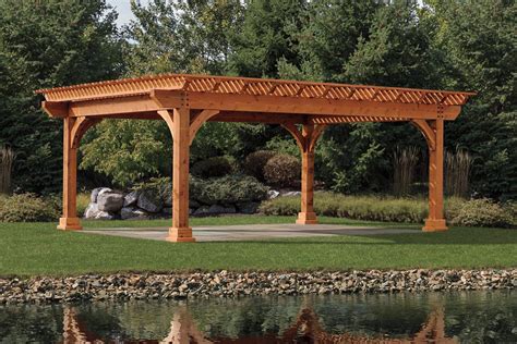 Kingston Cedar Pergola from DutchCrafters Amish Furniture