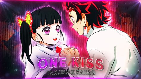 One Kiss I Tanjiro X Kanao Demon Slayer [AMV/Edit] (6ft3 style) - YouTube