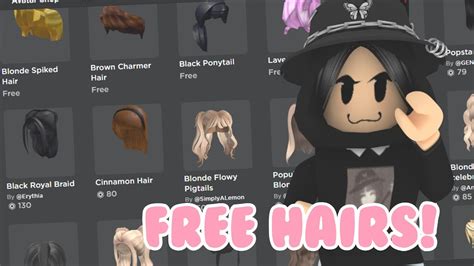 Free Hair Roblox - Infoupdate.org