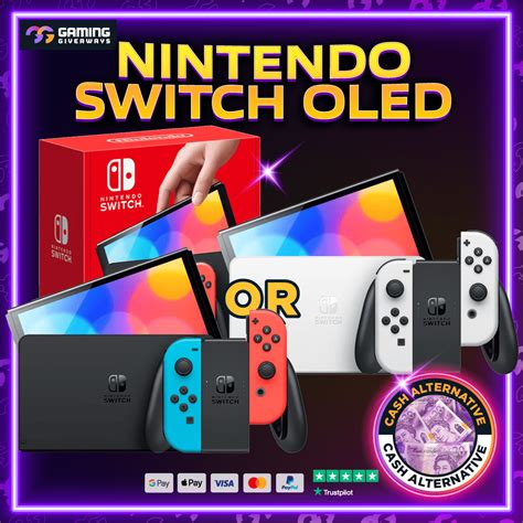 Nintendo Switch OLED (Neon or White) #21 - Gaming Giveaways