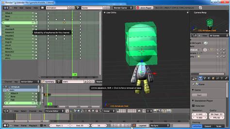 Blender Game Engine: Simple Character - YouTube