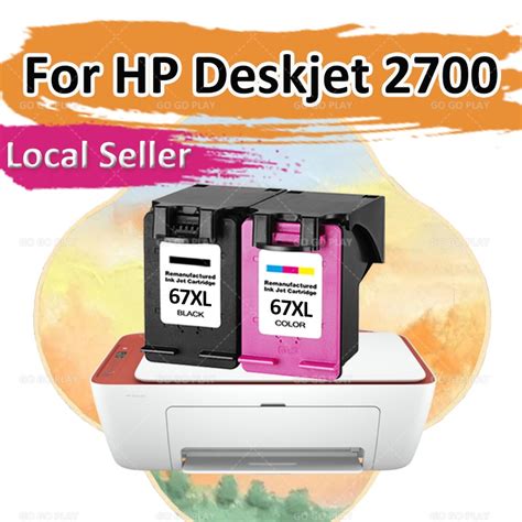 Compatible Ink Cartridge for HP Deskjet 2700 All-in-One Printer Ink ...