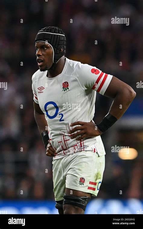 Maro Itoje of England during the Autumn internationals match England vs ...