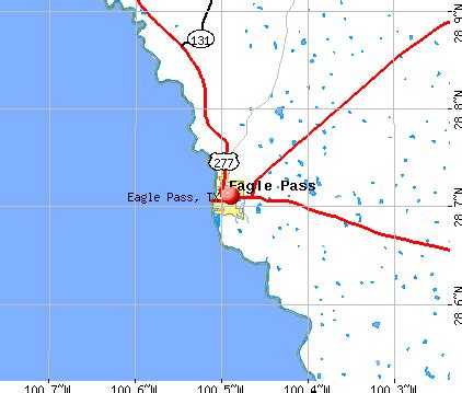 Eagle Pass, Texas (TX 78852) profile: population, maps, real estate, averages, homes, statistics ...