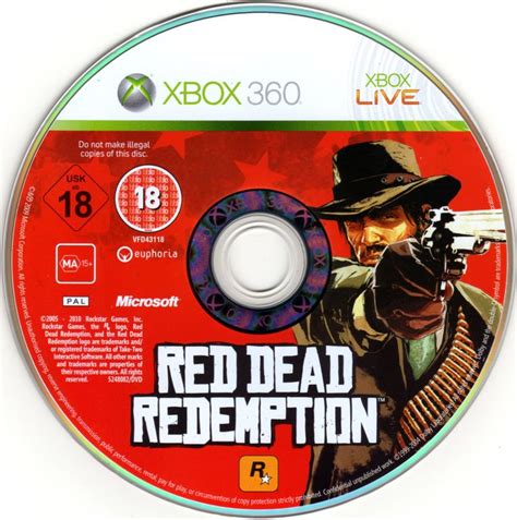 Red Dead Redemption (2010) Xbox 360 box cover art - MobyGames