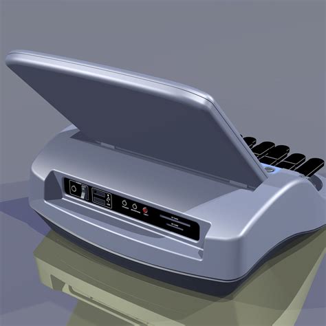 stenotype machine 3d model