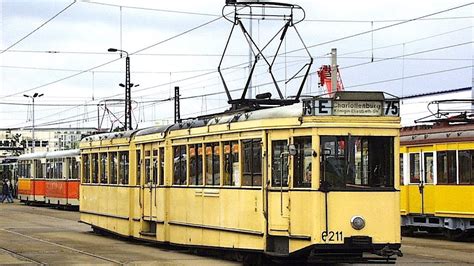 Historische Straßenbahn Berlin - Slideshow & Tw 3110 - historic tram ...