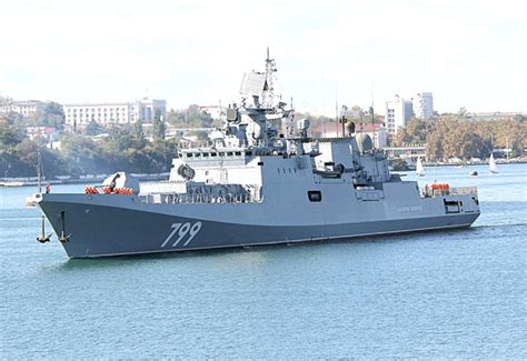 Admiral Makarov (799) Guided-Missile Frigate Warship