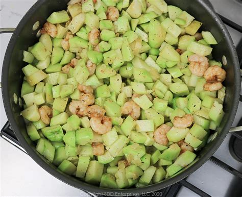 Mirliton Casserole with Shrimp | First...you have a beer