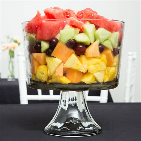 Anchor Hocking 89269 Presence 96 oz. Glass Trifle Bowl