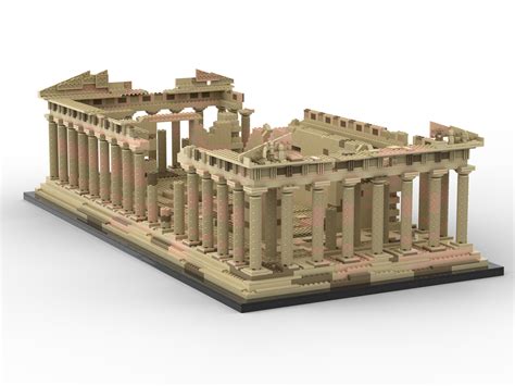 LEGO IDEAS - The Parthenon Ruins