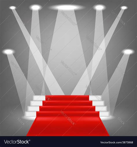 Red carpet Royalty Free Vector Image - VectorStock