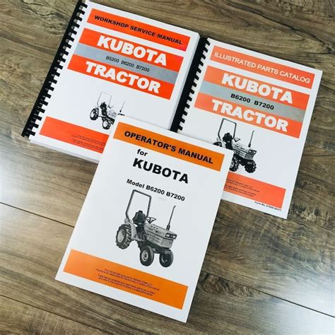 Kubota B6200 Manual - Etsy