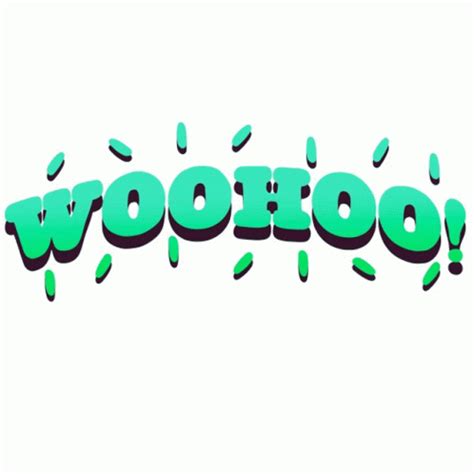 Woohoo Yay Sticker – Woohoo Yay Excited – discover and share GIFs