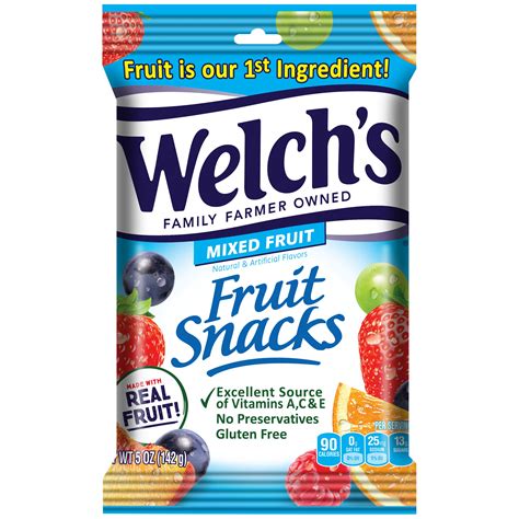 Welch's Fruit Snacks, Mixed Fruit - Shop Fruit snacks at H-E-B