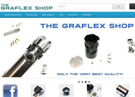 Graflex Shop: replica Graflex flash and parts | Lightsaber Company Spotlight - SaberSourcing