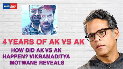 Vikramaditya Motwane: AK Vs AK Was Written For Aamir First | SWH | 4 ...