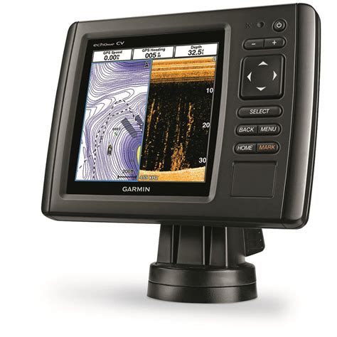 Garmin echoMAP CHIRP 53cv w/Transducer Sonar Fish Finder - 681700, GPS Combos at Sportsman's Guide