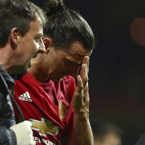 Zlatan Ibrahimovic May Complete Injury Rehab at Manchester United ...