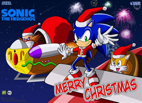 Sonic Merry Christmas 2013 by Krizeii on DeviantArt