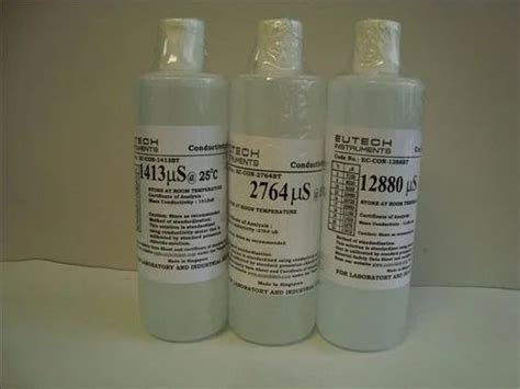 Eutech Conductivity Solutions, Packaging Size: 480 ML Bottle at best price in Mumbai