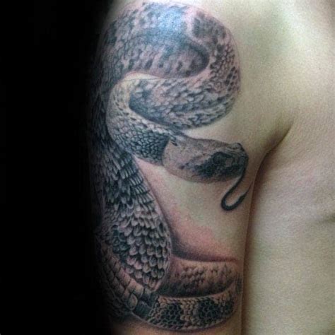 60 Rattlesnake Tattoo Designs For Men - Manly Ink Ideas