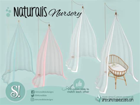 The Sims Resource - Naturalis- crib canopy veil