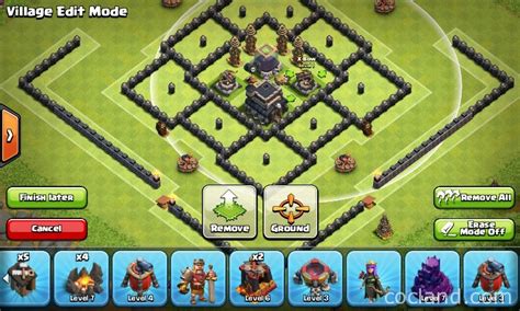 Town Hall Level 6 Farming Layout