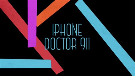 Iphone Doctor 911 ! Episode 1 - Intro clip - YouTube