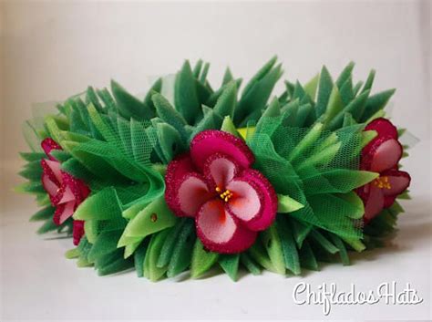 Moana Flower Crown completely made to measure for a perfect fit on the ...